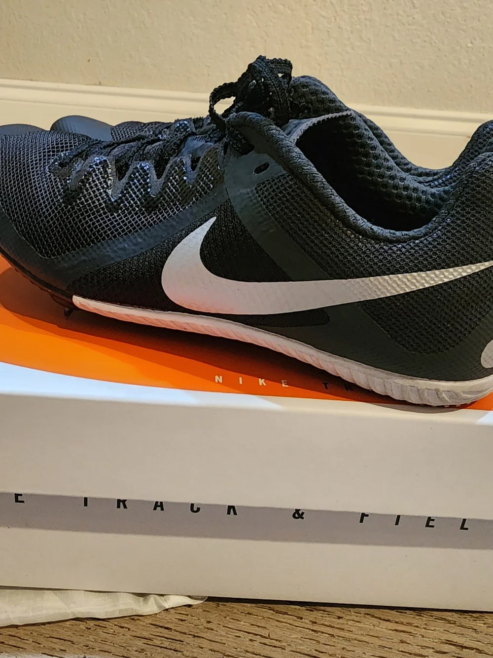 Nike Women's Black Shoes Track Shoes Nike Zoom Rival Multi Track & Field Multi